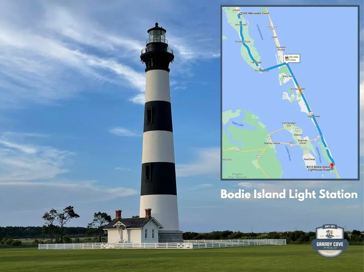 Bodie Island Lighthouse on the Outer Banks of North Carolina